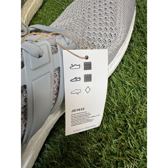 ADIDAS Ultraboost 1.0 “Silver Metallic” Running Shoes Mens 12 Grey JS1632 NEW main image 5